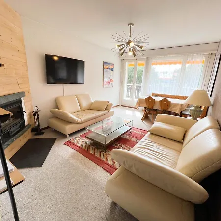 Bel 3 Pieces Au Pied Des Pistes De Apartament Crans-Montana